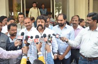 Politicians Watches GPSK Movie at Prasad Lab
